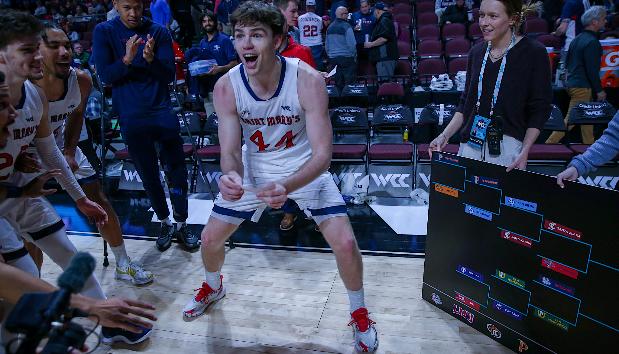 Gaels Defeat Broncos in West Coast Conference Semifinals Saint Mary's